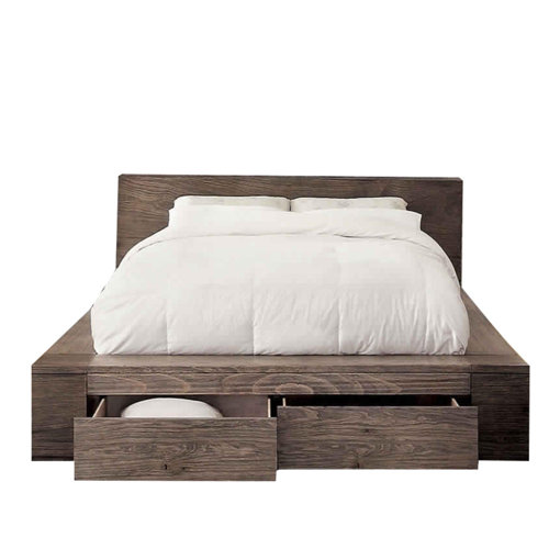 Mercury Row® Bernardino Solid Wood Storage Bed Wayfair